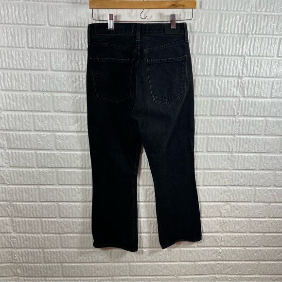 Citizens of Humanity Estella High Rise Ankle Flare Black Moon 26 - Picture 5 of 9